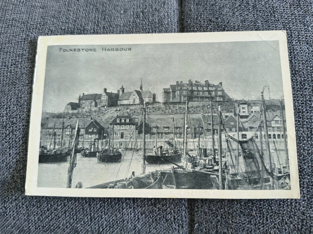 Harbour Folkestone Postcard