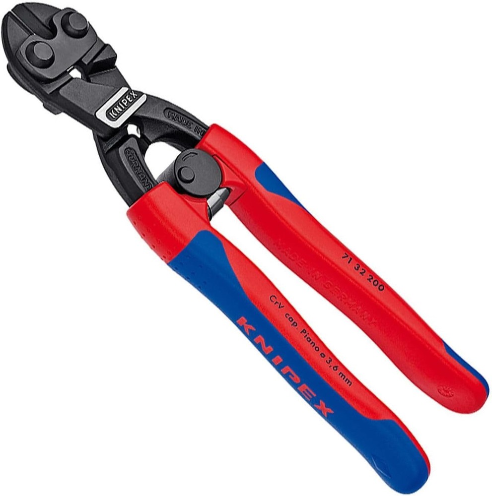 Knipex High Leverage CoBolt Cutter with Notch and Spring