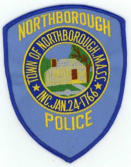 MASSACHUSETTS MA NORTHBOROUGH POLICE NICE SHOULDER PATCH SHERIFF