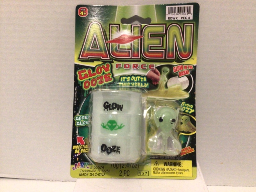 Alien Force Glow Ooze - glows in the dark