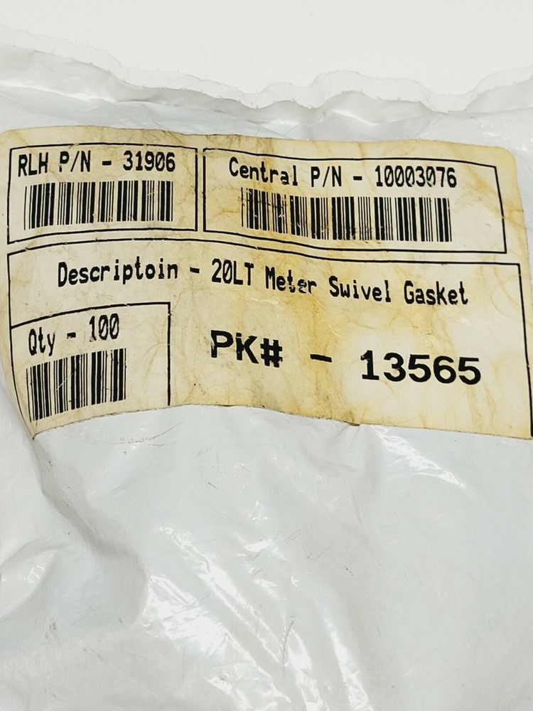 McDonald 20lt meter swivel gasket 100pc