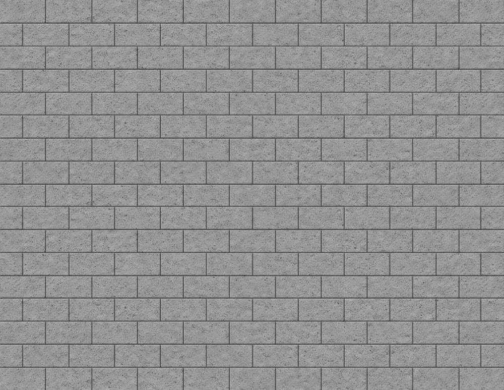 HO Scale Stone Large Blocks (1/2”x1/4”) Model Train Scenery Sheets–Five 8.5”x11