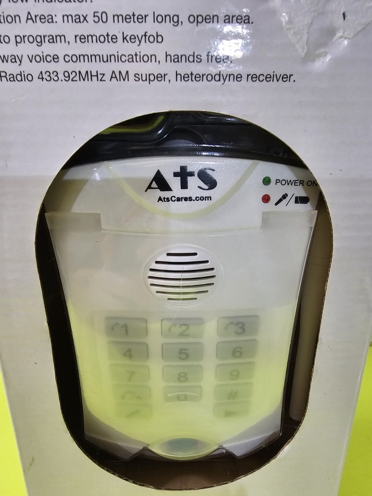 ATS Senior Help Help Dialer 700 Alarm Alert Panic Emergency Remote - New In Pkg