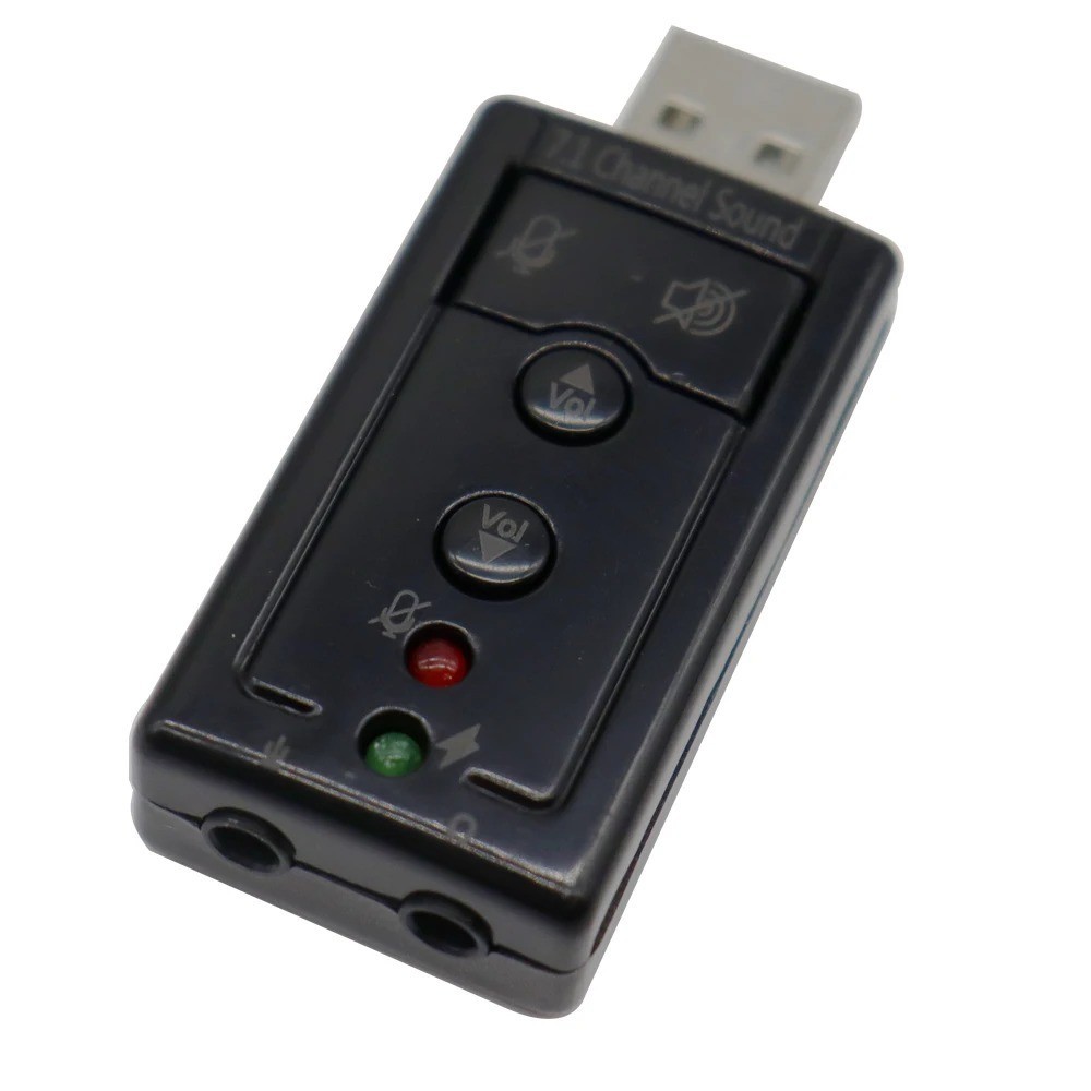 7.1 USB Stereo Audio Adapter Mini External Sound Card for Windows XP/2000/Vista