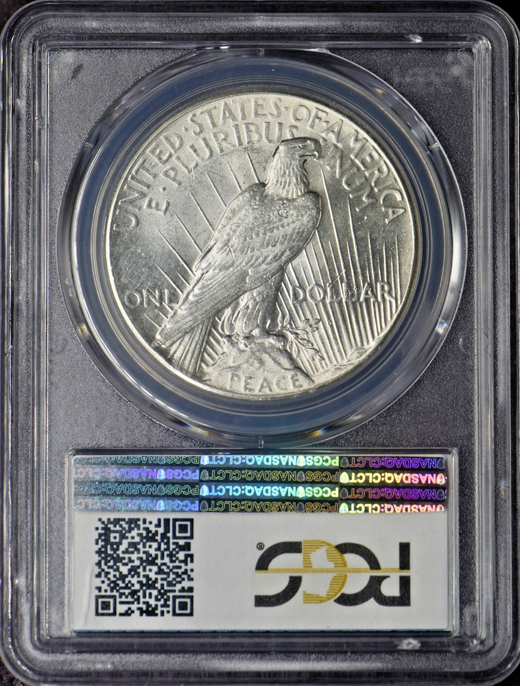 1927 Peace Silver Dollar - PCGS MS63 White - ✪COINGIANTS✪