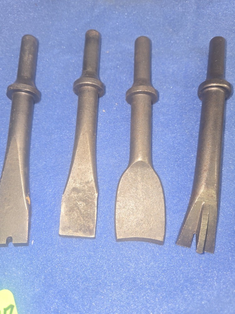 Air Hammer Chisel Mixed Lot 10 qty. Good Used