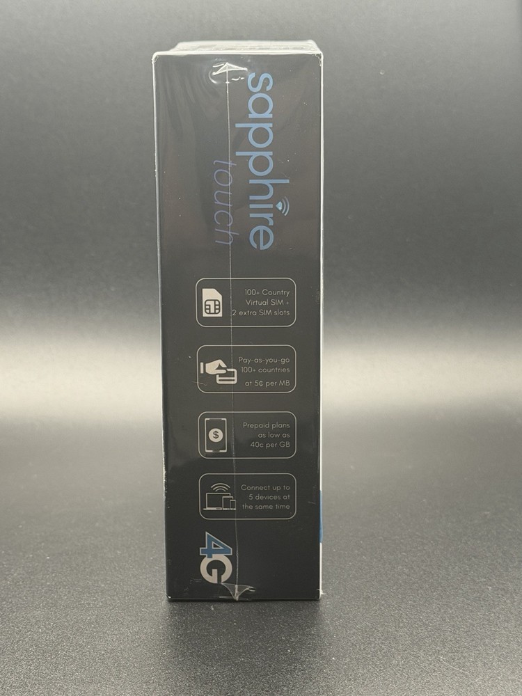 Sapphire Touch International Mobile Hotspot 4G Wireless Data Terminal & Battery