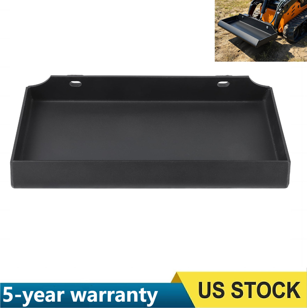 Steel Mount Plate Mini Skid Steer Adapter Loader Quick Tach Attachment