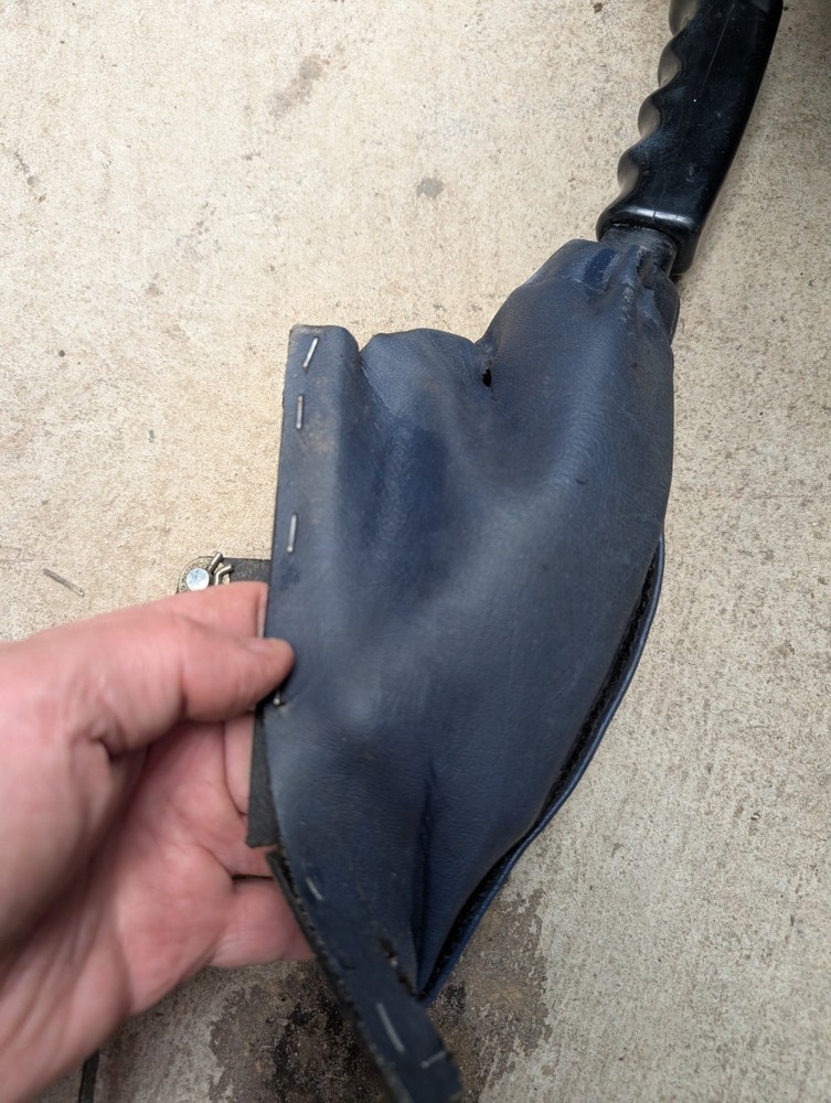 Triumph TR7 Handbrake with Blue Gaiter