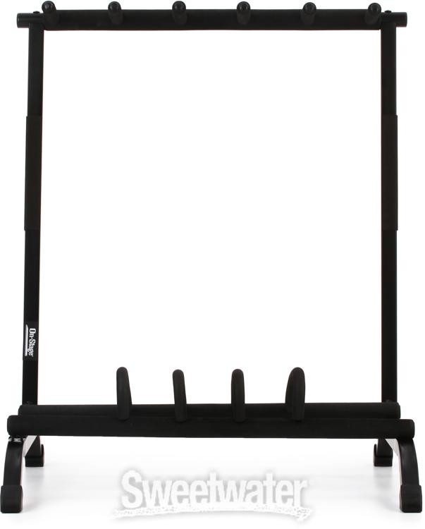 On-Stage Stands GS7561 5-space Foldable Multi Guitar Rack