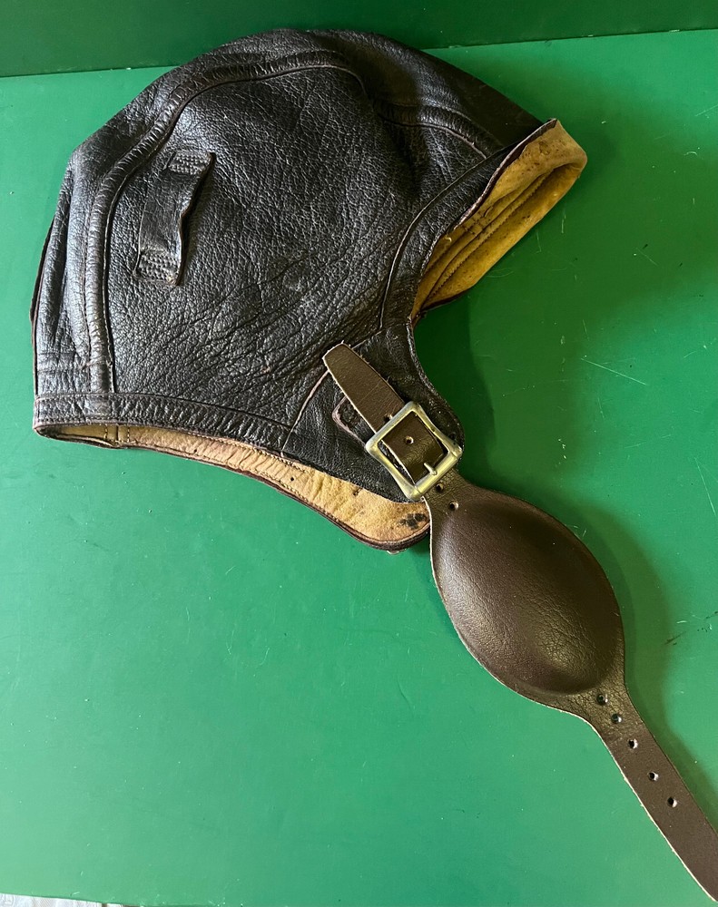 USMC/USN TYPE 1092 LEATHER AVIATOR’S FLYING HELMET