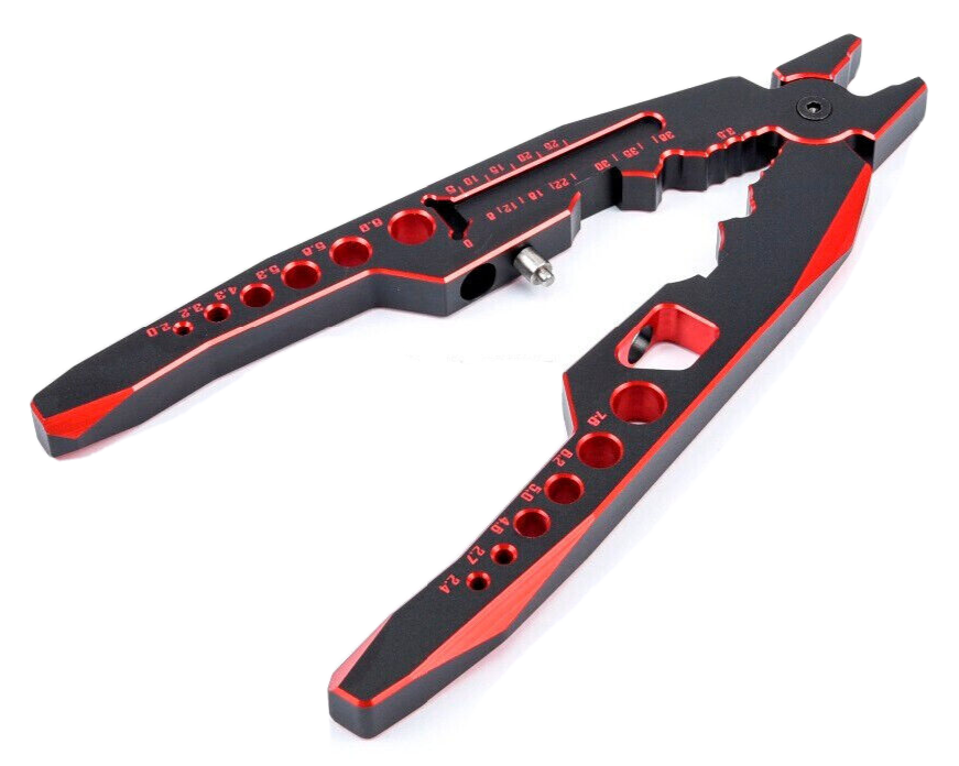 Multi Function Pliers for RC Vehicles Shocks, Turnbuckles, Ball Head, Soldering