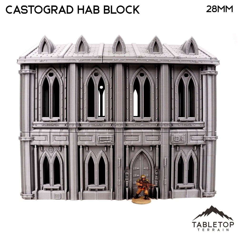 Castograd Hab Block - Grimdark Gothic Wargaming Tabletop
