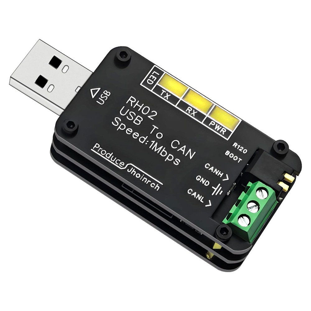 USB to CAN Bus Converter Base on Open-Source Hardware CANable Supports Multip...