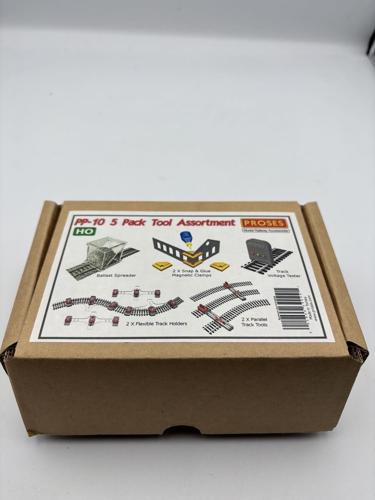 Proses Model Railway PP-10 HO 5 Pack Tool Assortment