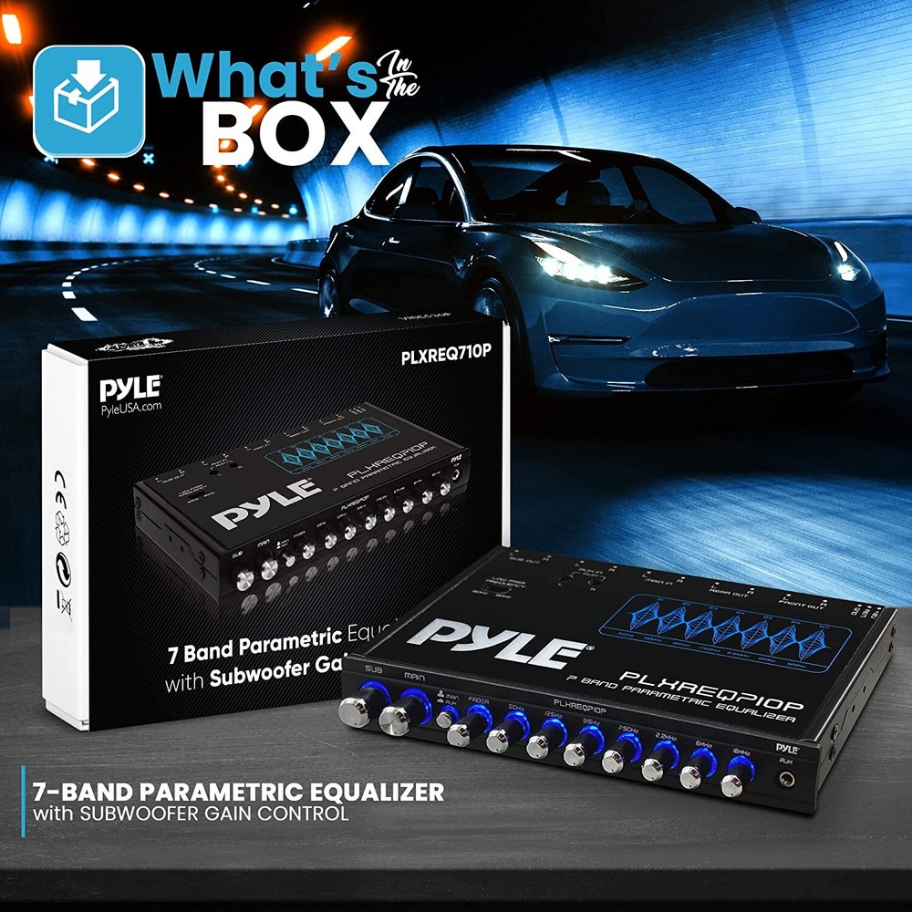 Pyle PLXREQ710P 7 Band Equalizer