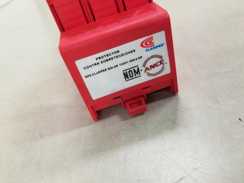 Clamper Solar Plugue 1000V 40kA