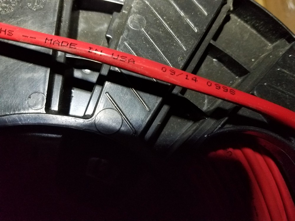 Carol E1514S 16/4C Solid Riser Fire Alarm/Security Cable Wire FPLR Red /100ft