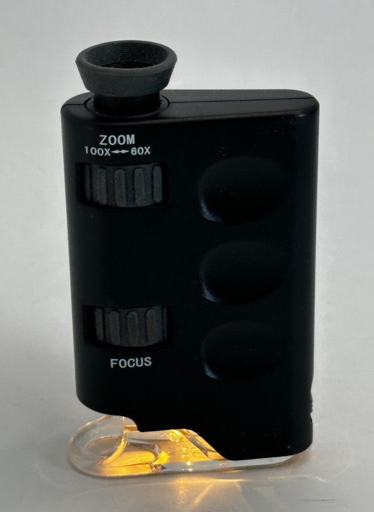 Carson MicroMax 60x-100x Pocket Microscope