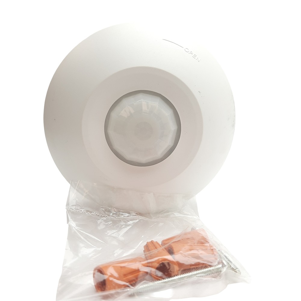 Leviton ODC0S-I7W Indoor Ceiling Mount Motion Sensor Time Adjustment 277VAC