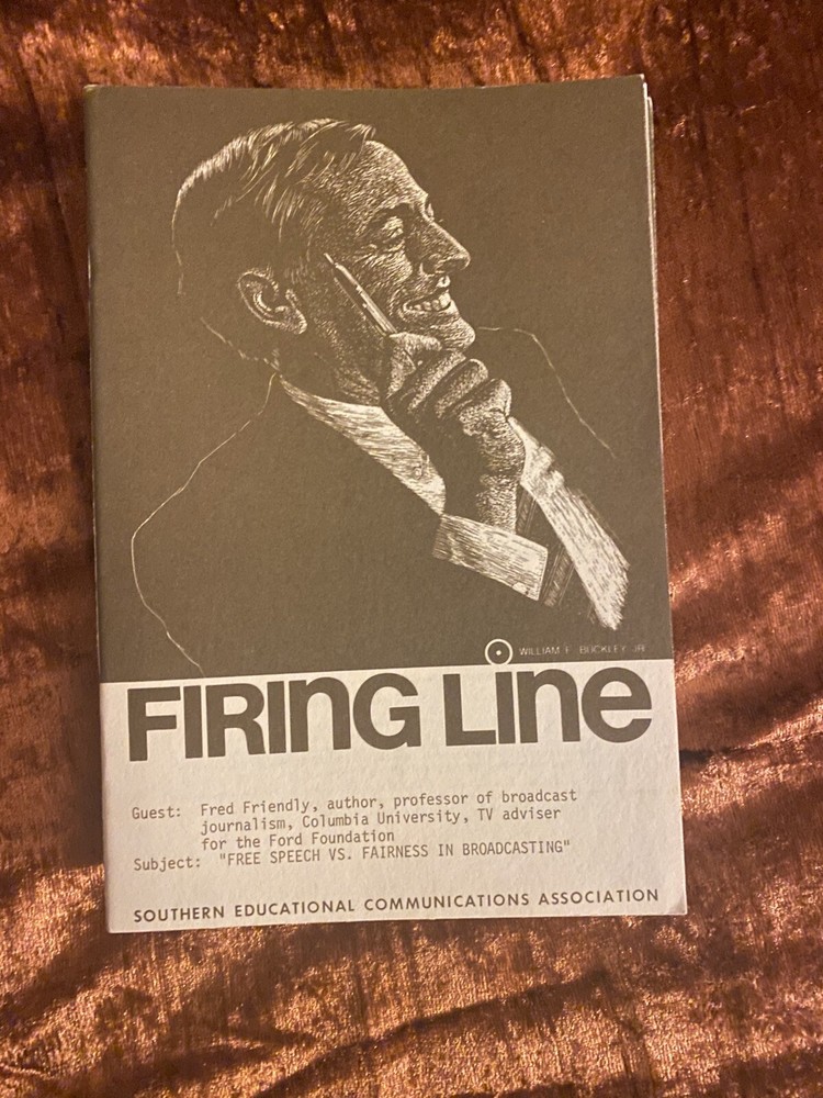 FIRING LINE Playbook Script Transcript 11 Booklets - Mint Condition 1970s