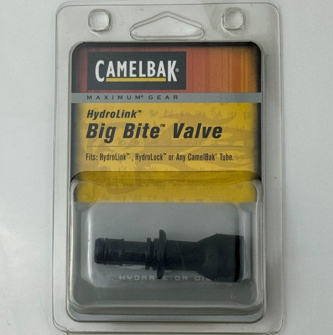 Camelbak Maximum Gear HydroLink Big Bite Valve New Sealed Package 713852905026