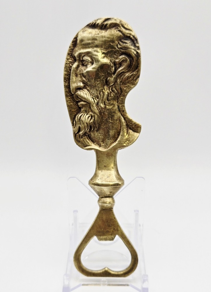 Rare Brass Bottle Opener Featuring Don Quixote
