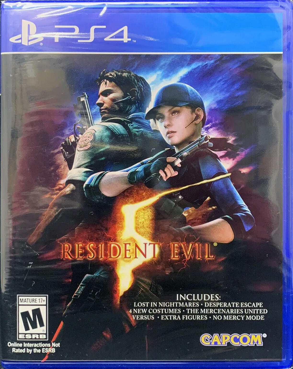 Resident Evil 5 HD PS4 (Brand New Factory Sealed US Version) PS4