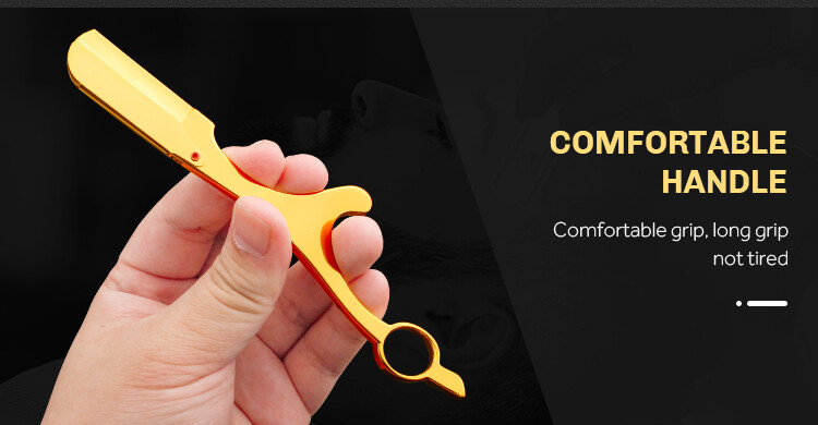 Back Katana Straight Barber Razor