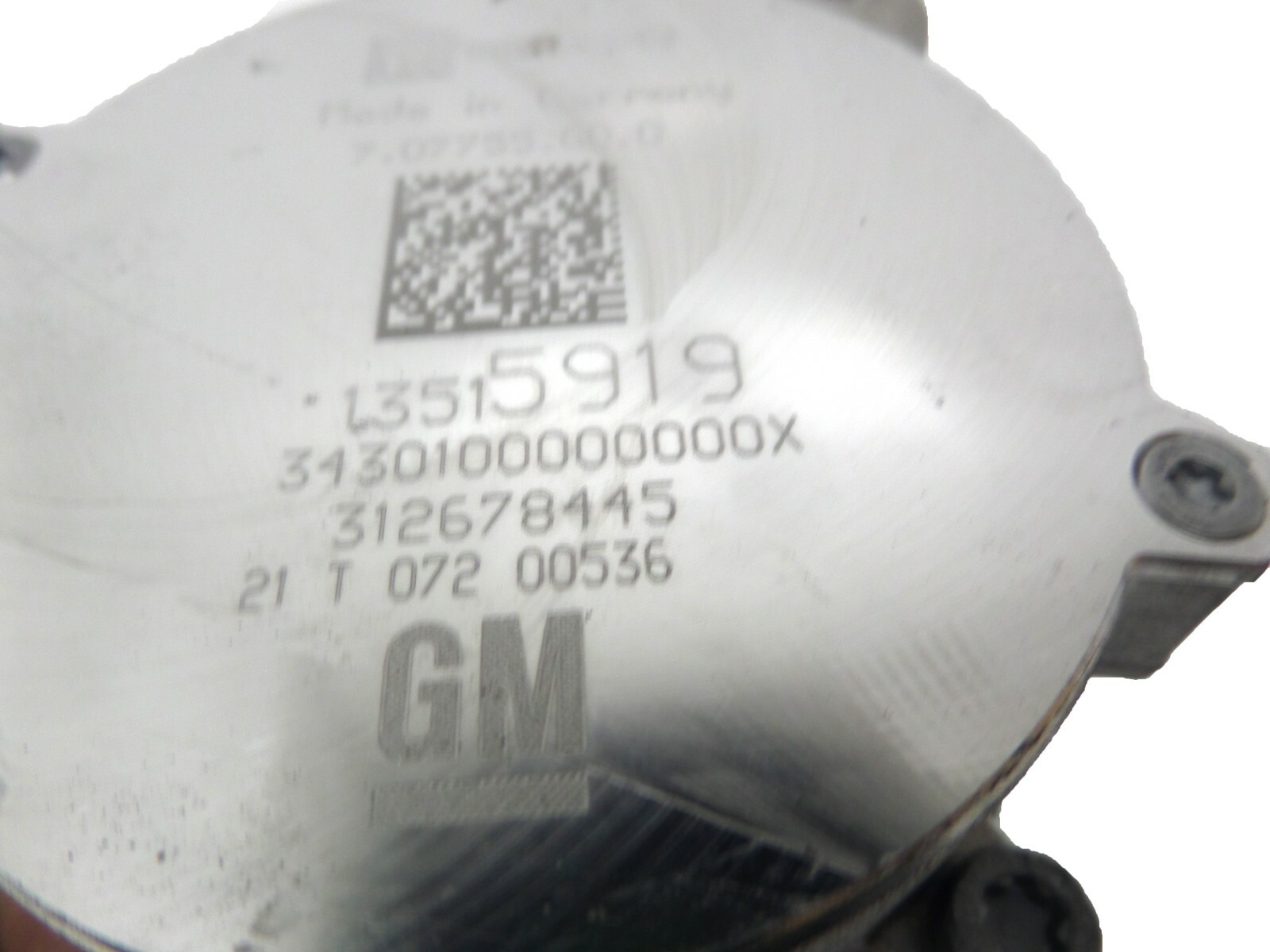 Intercooler Coolant Pump OEM 3.0L Cadillac Escalade Silverado Sierra Tahoe Yukon