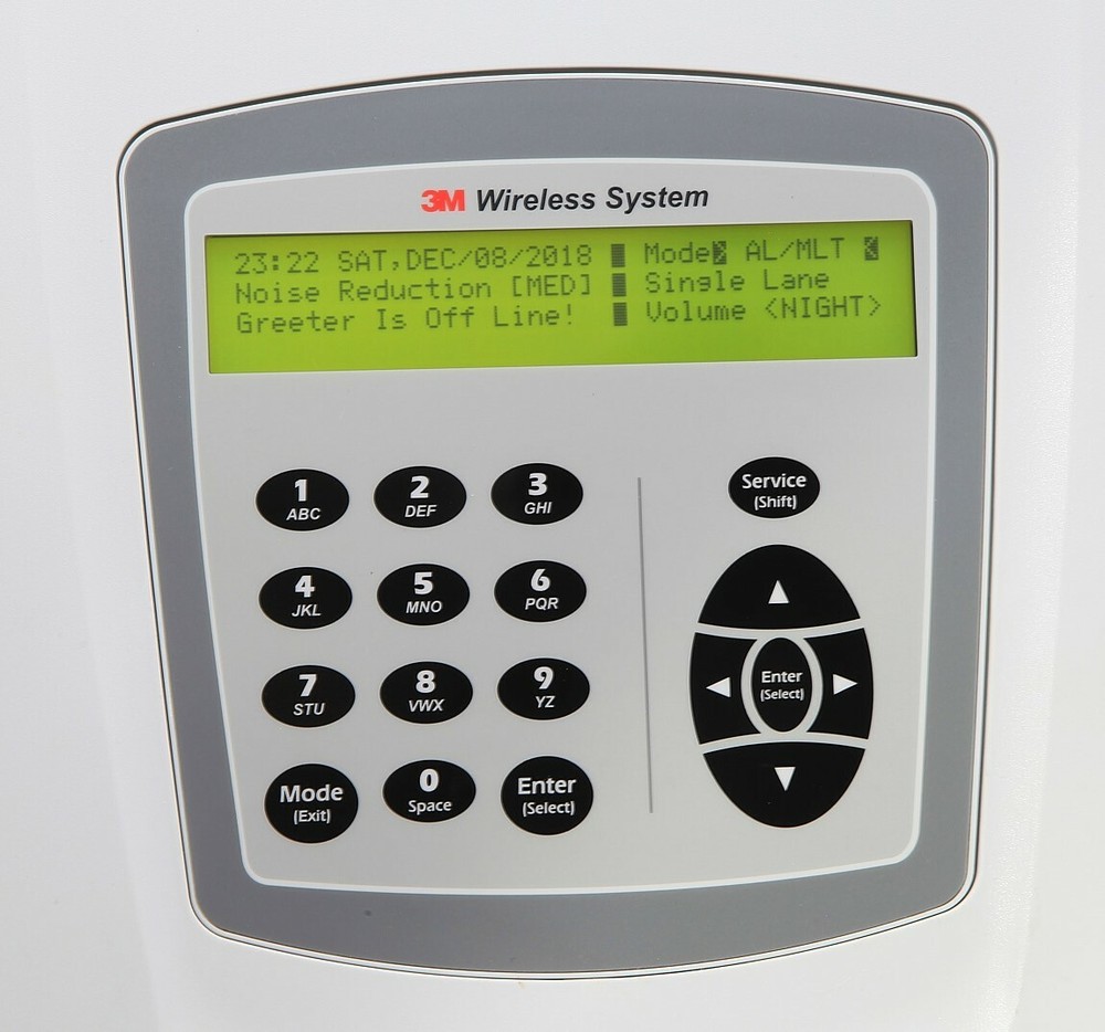 3M 1BAE XT-1 Wireless Drive Thru Intercom Base + Vehicle Detector & Greeter XT1