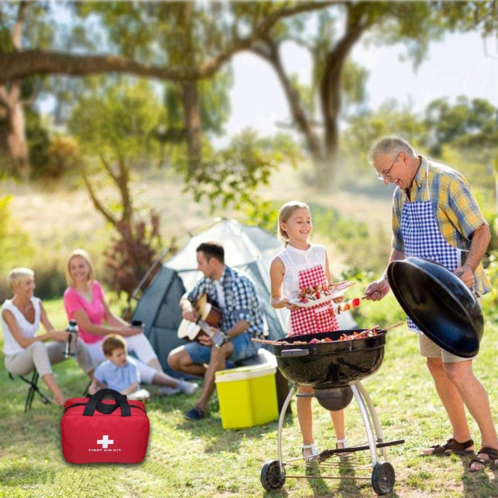 Nylon First Aid Empty Kit,Compact Waterproof and Lightweight First Aid Bag with