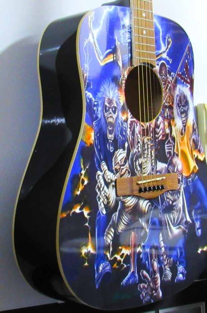 Iron Maiden Custom Guitar