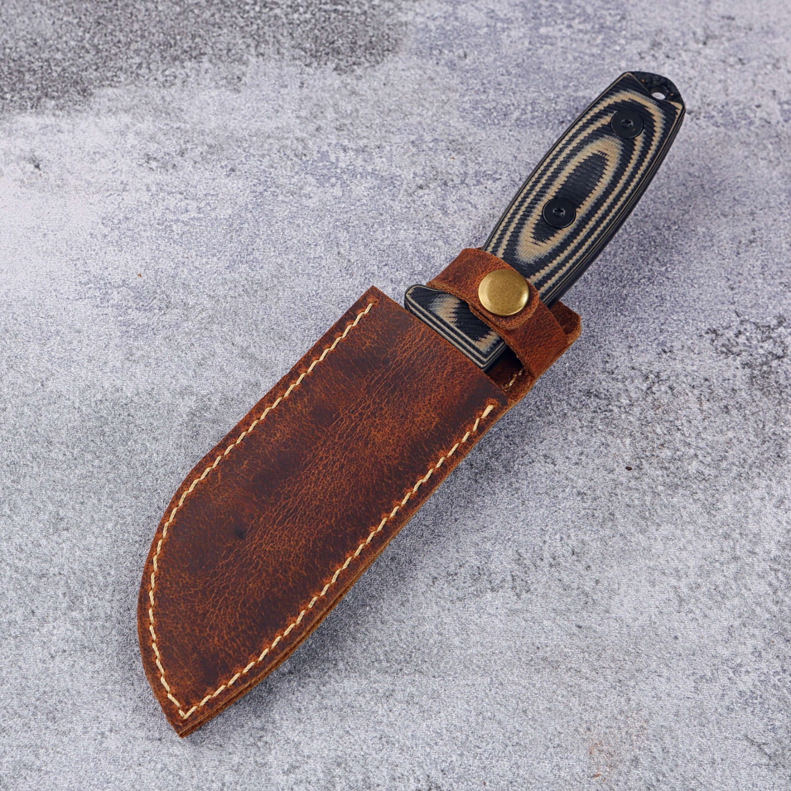 Custom leather sheath for ESEE 4 5 6 Fixed Blade Knife Sheath with belt clip