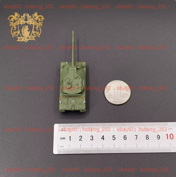 3D Printed 1/144 Soviet Project 452 K Tank Finished Model