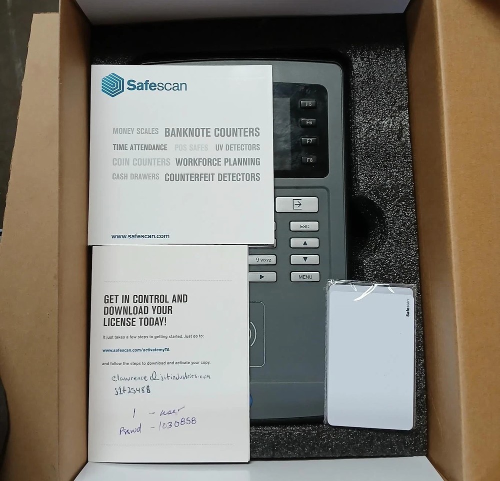 Safescan TA-8010 Advanced Time Attendance System