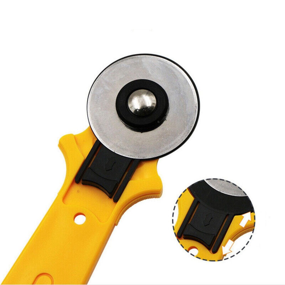 Portable Diameter 45MM Paper Leather Cloth Solid Wheeled Cutting Tools a