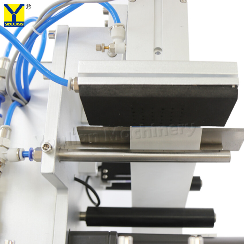 MT-60 Desktop Piston Flat Labeling Machine Square Box Jar Bottle Sticker express