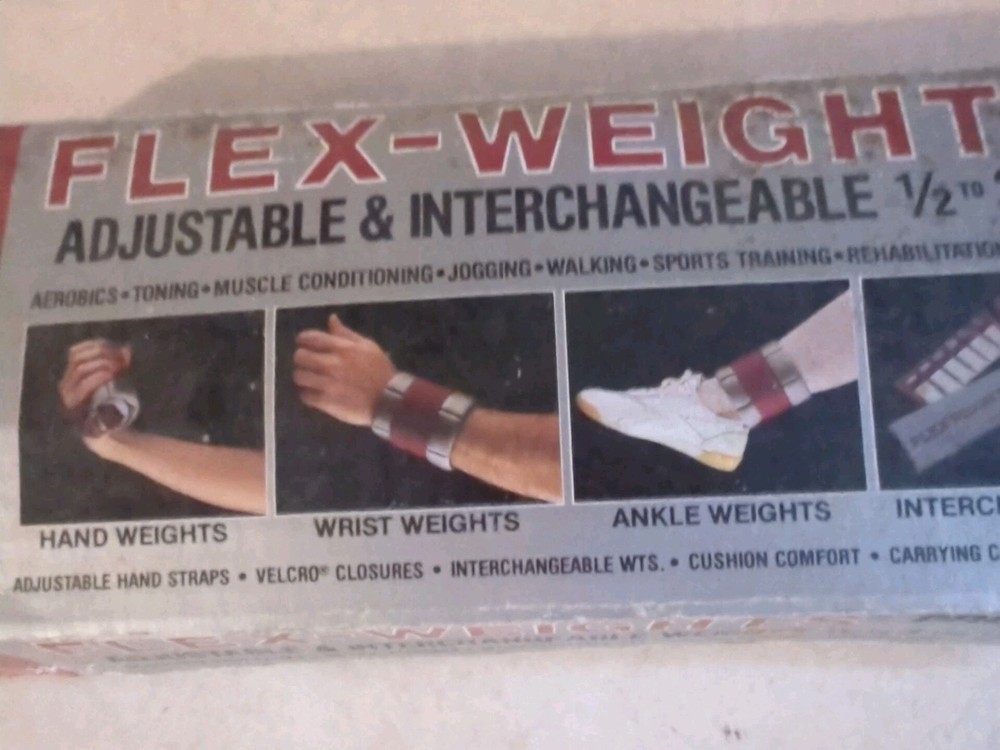 Pro-Mate Flex-weights Adjustable & Interchangeable 1/2 To 3Lbs Made in the USA
