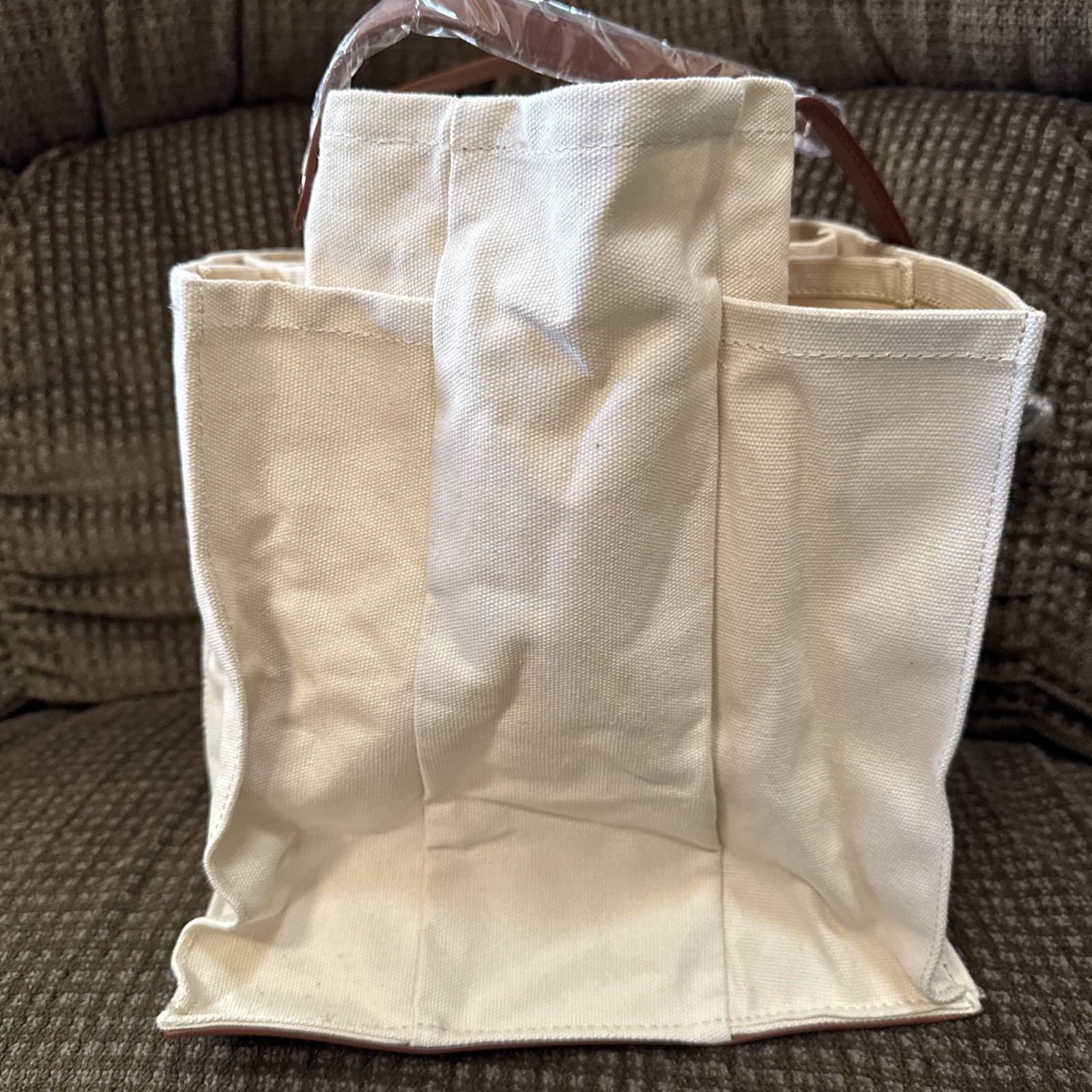 NWT CapaBunga Farmer's Market Tote Shopping Bags with Handles - 7 Pockets