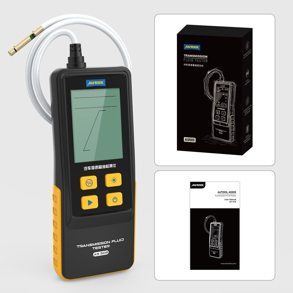Car Transmission Oil Quality Tester For Gearbox Check Oil Quality Detector Tool