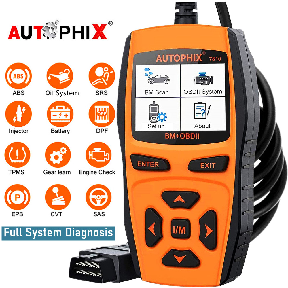 For BMW Full System OBD2 Scanner Car Code Reader Automotive Diagnostic Scan Tool