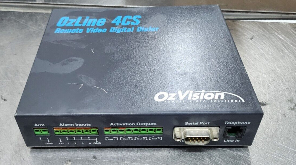 OzVision OzLine 4CS Remote Video Digital Dialer - No P.A. included!