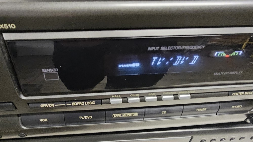 Technics SA-EX510 100W Stereo Receiver w/ Remote, Manual, Antenna + RCA Bundle