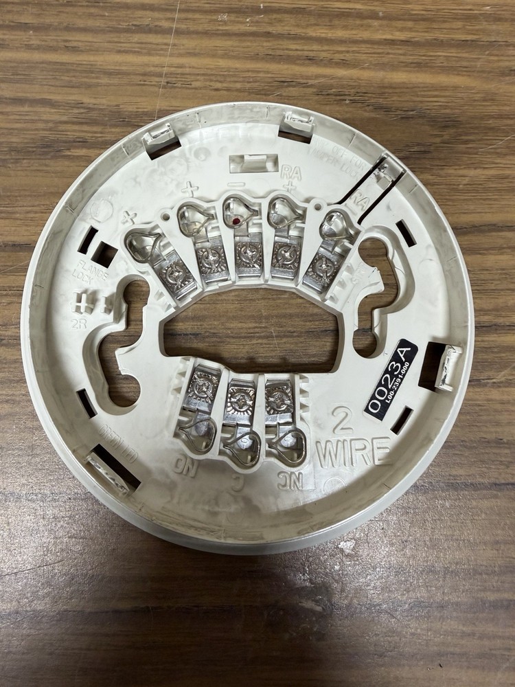 System Sensor 2WTR-B Conventional Smoke Detector Head With Relay & Thermal