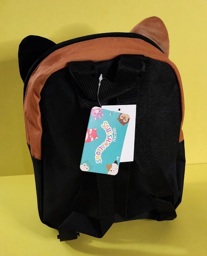 Squishmallows Cam the Calico Cat 11" Glitter Backpack