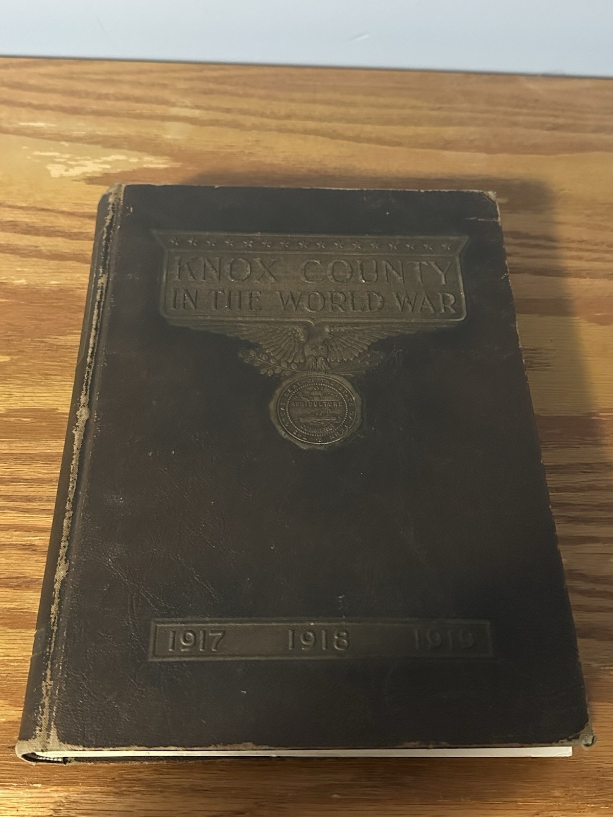 Antique 1919 Knox County In The World War WWI Era (Tennessee) (Shelf 1B1) Book