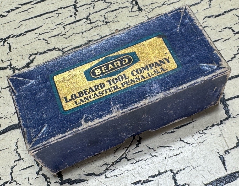 VTG Beard Tool Co Countersink Reamer Hand Tool Bit w/ Original Box Rare