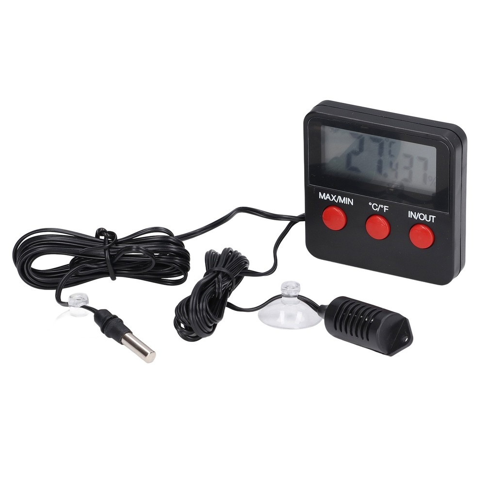 Humidity Temperature Gauge Mini Thermometer Digital Display Temp Sensor Mete NEW