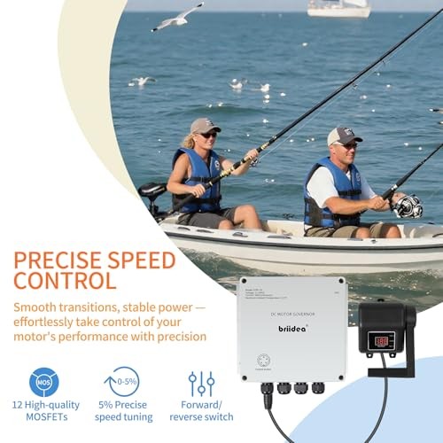 PWM Controller (2025 New), 12V/24V 50A DC Motor Speed Handle Control